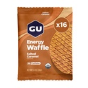 GU Energy Stroopwafel Salty's Caramel Sports Nutrition Wafel, Cafeine-Free, en Kosher zuivel, On-the-Go Energy voor elke training, 16 Tellen