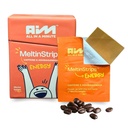 MeltinStripsTM Bandes d'énergie avec 40mg de caféine, 20mg Ashwagandha & Vitamine B12.