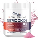 Nitrikoxidesupplement voor mannen - extra sterkte Nitrikoxide Booster poeder voor hart, circulatie, bloedstroom, energie, duurzaamheid - 10g per portie, 30 porties