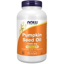 NOW Supplementen, Pompoenzaadolie 1000 mg met essentiële vetzuren en fytosterolen, koud geperst, 200 Softgels
