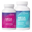 Microbiome Labs MegaSporeBiotic (60 capsules) + MegaIgG2000 (120 capsules) Gut and Immune Support Bundle - Spore-Based Probiotic with Dairy-Free Immunoglobuline Concentraat