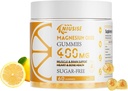 Magnesiumoxide Gummies voor mannen & vrouwen, gemakkelijk geabsorbeerd Magnesium Gummies Supplement voor spier, bot en hart ondersteuning, Magnesium Complex Supplement 400mg