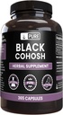 Pure originele ingrediënten Black Cohosh (365 capsules) Geen Magnesium of Rijst Fillers, altijd zuiver, Lab geverifieerd