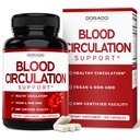 Bloedcirculatiesupplementen met Diosmin & More (150 capsules) Bloedstroomsupplementen voor mannen en vrouwen - Spider & Varicose Veins for Legs Support - Vegan & non GMO - 3rd Party Tested - USA Made