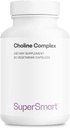 Supersmart - Choline Complex (gepatenteerde en hoge sterkte) - met Choline Bitrate, GPC Choline & CDP Choline - High Potency Choline Supplementen 