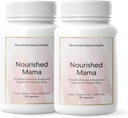 Gevoede Mama Prenatale Multi Vitamine - Vegan Multivitamine voor preconceptie, zwangerschap, postpartum en borstvoeding Ondersteuning - IJzervrij met gemethyleerde folaat en hoge dosis Choline - 180 capsules