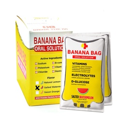 Banana Bag Oral Solution Packets  Handig, gemakkelijk te mengen, en perfect voor dagelijks gebruik.