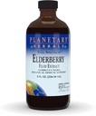Planetaire kruiden Vlierbes Fluid Extract, volledig spectrum 5 ml Botanische Immuun Ondersteuning - 8 Fluid oz