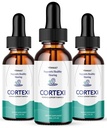 Cortexi oordruppels - Cortexi Hearing Support Drops, Cortexi Drops, Cortexi Reviews - Promoot Auditory Clarity, Ondersteunt gezonde hoorzitting Pack van 3