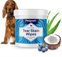 Petpost Tear Stain Remover Wipes voor honden 