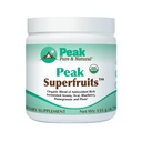 Superfruits biologiques - Poudre de superaliments riches en polyphénol - Berry d'aronia fermenté non-OGM, acai, bleuets, grenades et prune - Vieillissement, santé métabolique, santé cardiaque (30 portions)