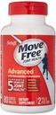Schiff Move Free Advanced, Joint Health Supplement met Glucosamine en Chondroitin, 80 Tellen