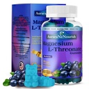 Magnesium L-Threonate Gummies w. Apigenin L-Theanine, Advanced 11-in-1 Magnesium Supplementen w. Vitamine D3 K2 B6 voor slaap Cognitive Brain & Relax, High Absortption Magnesium Gummies voor volwassenen en kinderen