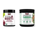 Facteur de force Betteraves totales Poudre de betterave biologique Superfood pour stimuler la nutrition quotidienne, USDA Bio & vert plus intelligent Poudre de bien-être quotidien pour soutenir l'énergie, l'immunité et la digestion