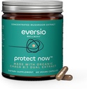 Bescherm nu Organische Chaga paddo supplement - 8:1 Dual Extract in 60 Vegan Capsules (450mg) 60 Servaties 