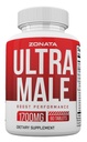 Ultra Male Pillen, Power Ultra Male Supplement Geavanceerde Formule, 60 Tellen