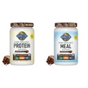 Tuin van het leven Biologische Vegan Chocolate Proteïne Poeder Rauwe Biologische Maaltijd Vervanging Shakes - Chocolate Plant Based Vegan Proteïne Poeder
