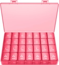 XL Pill Organizer 4 keer per dag, BUG HULL Extra Large Weekly Pill Box Case, 7 dagen vitamine Container dagelijkse pil houder voor kabeljauw-liver olie, vitamines, supplementen