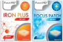 IJzer Plus & Focus Topical Patch Bundle - 30 Days Supply