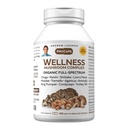 ANDREW LESSMAN Wellness Mushroom Complex 180 Capsules - Organic Full Spectrum Blend of 11 Mushrooms - Supports Overall Health and Vitality - No Additives. Mushroom Complex Supplement