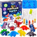 Original Stationery Dinosaur Zeep Making Kit voor kinderen, DIY Zeep Kit met Dino Gevormde Trays, Zeep Base, Inkt Kleuren en Geuren, Leuke educatieve wetenschap Kits voor jongens en meisjes, Creative Kids Speelgoed