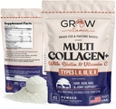Collagen Multi Collagen Powder for Women w/Types I, II, III, V & X - Keto Friendly, Hydrolyzed Collagen Peptides Powder Blend w/Biotin & Vitamin C, 41 Servings