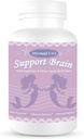 M.U Magic Brain Formula Mermaid USA Ondersteuning Hersengeheugen Focus Helderheid Energie en Slaap - Groene en natuurlijke non-GMO 90Capsules