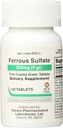 Ferrous Sulfate Iron Supplement Tablets, 100 Telling