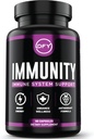 DFY Immune Support Capsules - met vlierbessen Sambucus, vitamine C, Sambucus Vlierbes, vitamine D3 5000 IE, zink en gember