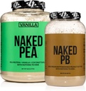 NAKED Dairy Free Protein Bundle: 5LB Vanilla Pea en 2LB PB