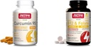 Jarrow Formulas Curcumin 95 500mg - Tot 120 porties (Veggie Caps) & Extra sterkte Methyl B-12 1000 mcg & Methyl Folaat 400 mcg + P-5-P