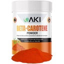 AKI Beta Caroteen 10% Poeder (1.5oz/42.52g) Hooggeconcentreerde aroma Fount van vitamine A, kan helpt bij het ondersteunen van lichaamsfuncties, huid, immuunsysteem en oog - GGO-vrij en veganistisch vriendelijk