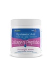 Hyalogic Collageen Peptides Powder w/Hyaluronic Acid, Hydrolyzed Types 1 & 3, Grass Fed, Keto Protein Powder Supplement for Hair Growth, Skin, Nails, joints Unflavored Easy to Mix 6.4 oz (180 gr.)