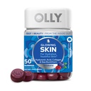 OLLY Glowing Skin Gummy, Hydrated & Youthful Skin,* Hyaluronic Acid, Collageen Peptides, Sea Buckthorn, Plump Berry Flavor, 25 Day Supply - 50 Tel.