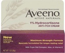 Aveeno 1% Hydrocortison Anti-Itch Cream, 1 Oz (verpakking van 3)