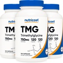 Nutricost TMG 750 mg, 120 capsules (3 flessen)