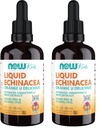 NU Supplementen, Kinderen Liquid Echinacea met Dropper, Immuun Systeem Ondersteuning, Geformuleerd voor kinderen, 2 Fl Ounce, Verpakking mei Vary (Pack of 2)