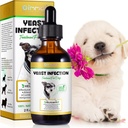Gistinfectie behandeling voor honden, hond oor infectie behandeling ondersteunt gezonde jeuk verlichting, ontsteking verlichting, Allergie verlichting & meer 2 oz