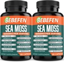 BEBEFEN (2 Packs) 15050mg Sea Moss Capsules met Ashwagandha, Fenegriek, Bladderwrack en nog veel meer - Immune System & Body Management