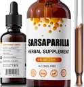 FabLab Sarsaparilla Root Tinctuur - Herbal Supplement voor Detox en Immune Ondersteuning - 2 Fl Oz - Alcoholvrije - Non-GMO - Ondersteunt gezonde huid, hormoonbalans, en spijsvertering