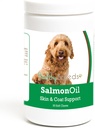 Gezond ras Goldendoodle Zalm Olie Zachte Kauwen 90 Tellen