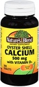 Nature's Blend Oyster Shell Calcium 500mg met vitamine D3, 100 tabletten (verpakking van 3)