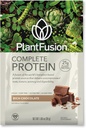 PlantFusion Complete Vegan Protein Powder - Plant Based Protein Powder with BCAAs, Digestieve Enzymes and Pea Protein - Keto, Glutenvrij, Sojavrij, Niet-Dairy, Geen Suiker, Niet-GMO - Chocolade Pack van 12