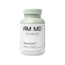 Amy Myers MD NeuroLive - Supplément santé cérébrale pour la fonction cognitive et le soutien focal - avec vitamine B - Sans gluten, sans lait et sans soie - 120 capsules (60 portions)
