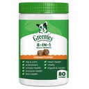 Greenies Hondensupplementen 8-in-1 Multi-Benefit Kip smaak, 15,5 oz. Container, 80 Tellen