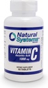 Vitamine C 1000mg Tabletten - 60 Tabellen - Perfect voor Immune Ondersteuning en Systeem door Natuurlijke Systemen - Dieet Vitamine C Supplement - Ascorbinezuur 1000mg - Made in USA - Vitamine C - VIT C