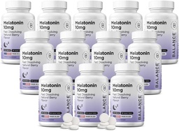 Balancebreens Melatonine 10mg Fast-Dissolve, 120 Tablets 