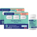 WELMATE - Esomeprazol Magnesium 20 mg - Heartburn Medicine - Acid Reducer - Delayed Release Heartburn Relief - 24 uurs Protection - for Men & Women - 84 Capsules - 2 Pack