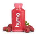 Huma Chia Gel d'énergie, framboises, 12 gels, 25 mg de caféine par paquet - Première nutrition sportive pour l'exercice d'endurance