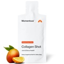 Momentus Collageen Shot Supplement - Gehydrolyseerde Bovine Collageen & Vitamin C om te helpen ondersteunen Joint, Bone, & Connective Tissue Health - NSF Certified for Sport - Mango Orange - 25g/Serving - 15 Servings